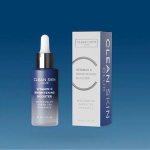 🌟NIB🌟 CLEAN SKIN CLUB Vitamin C Brightening Booster 🍉🍵🍍 BRAND NEW IN BOX!!